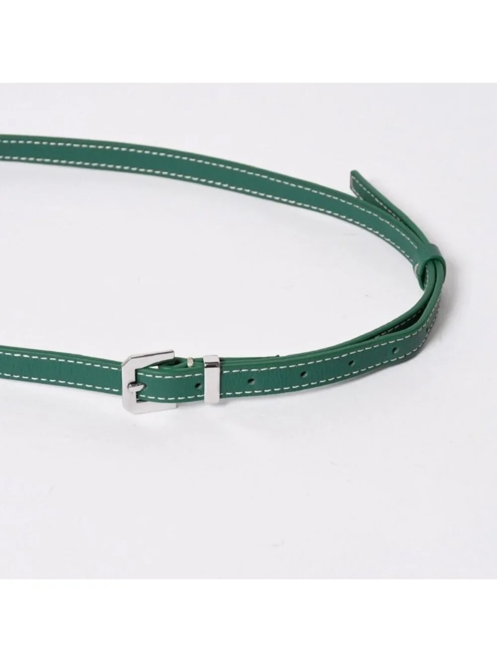 Goyard Cup Vert PM Shoulder Bag Green Silver